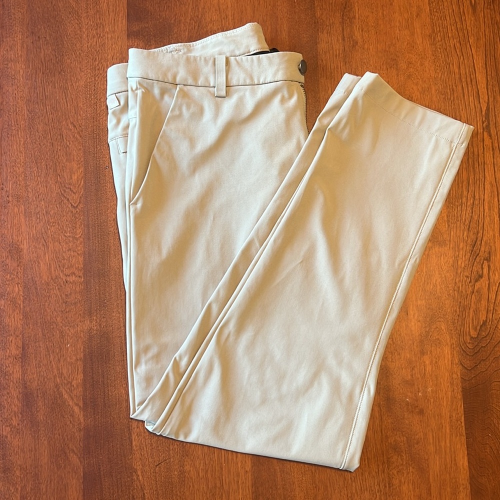 Lululemon Commission Pants Warpstreme Slim-Fit Mens size 31”